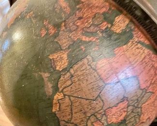 Vintage globe table