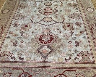 Lovely Oushak in great colors 6x9