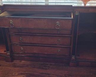 Century Silver Fine Furniture with felt-lined drawers