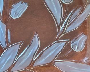 Mikasa tulip design dessert/salad plates