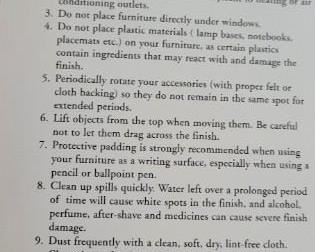 Hooker Furniture Co original paperwork