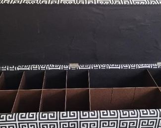 Hinged Upholstered Storage Bench