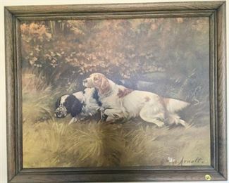 Original Artwork and Fox Hunt Themed Prints up for Auction