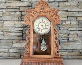 1930's Pendulum Mantel Clock
