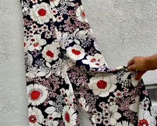 Vintage Floral Jumpsuit 