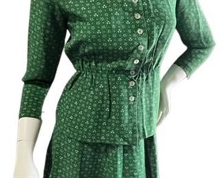 1960s Mini Skirt Set 