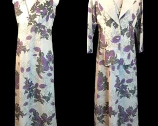 Vintage Lurex  Shaheen Dress Set 