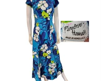 Vintage Hawaiian Dress 