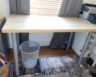 IKEA Vika Amon Desk #14729 & Dokument Trash Can!