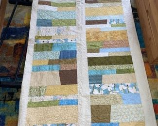 Original Annie French "Quiltwoman" Quilt!