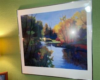 Framed Asoma 1994 Autumn Print!