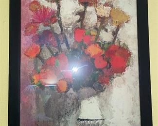 Framed Bernard Caithlin Still Life!