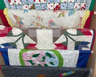 Original Annie French "Quiltwoman" Wall Hangings!