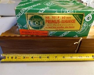 Tischler Werkzeug ECE-Oprimus #701P 60MM Wood Planer Made in Germany in Box!