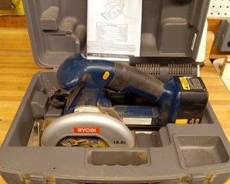 Ryobi 5-1/2” Cordless Circular Saw!