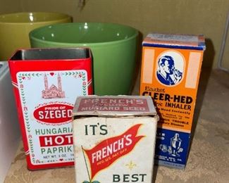 Vintage Containers!