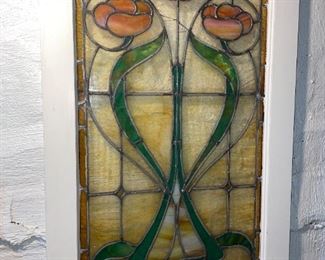 Vintage Stained-Glass Window!
