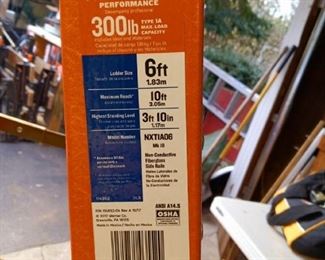 Werner #NXTIA06 300lb Professional Ladder!