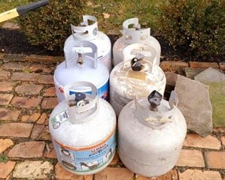 Empty 20lb Propane Tanks!