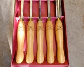 Crown Tools 5 Pc Wood Turning Set!