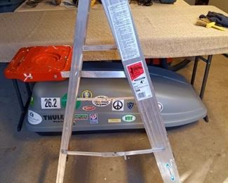 Werner #354 4’ Aluminum Ladder 200 lb!