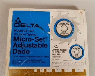 Delta Adjustable Dado #34-959!