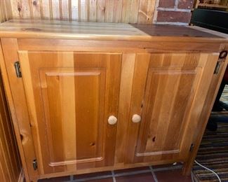 Wood Cabinet!
