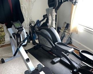 Concept 2 #PM-5 Rowing Machine & Sole E35 Elyptical!
