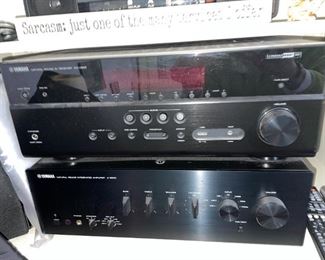 Yamaha #A-S500 Amplifier, Yamaha #RX-V685, Yamaha #RX-V367 Receiver!
