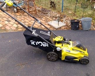 Ryobi 40 Volt 16" Mower #RY40104 2.6 aH Battery & Charger!