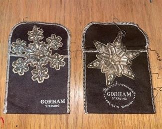 Gorham Sterling 1976 Snowflake Ornament!