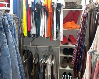 Men's Quality Clothing (M) & Shoes (10-10.5)!