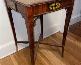 Vintage Wood Side Table!