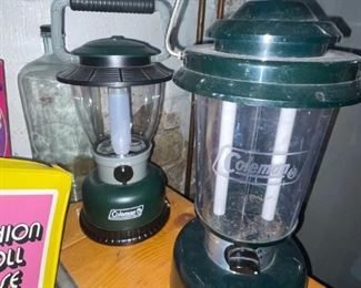 Coleman Battery Operated Lanterns!
