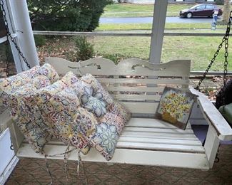 Beautiful Porch Swing!