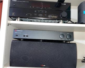 Yamaha #A-S500 Amplifier, Yamaha #RX-V685,
Yamaha #RX-V367 Receiver!
