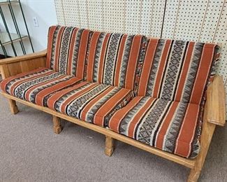 Vintage and modern furniture. Ranch Oak sofa