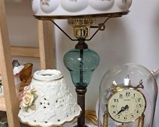 Vintage and modern lamps