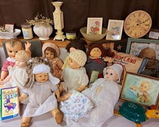 Vintage toys and dolls