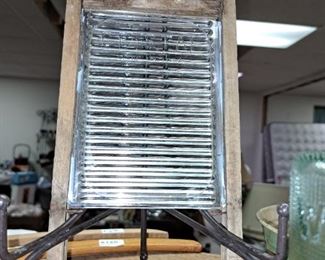 "Crystal" salesman's sample washboard