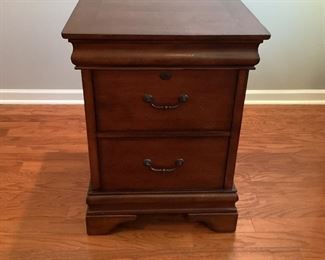 Mahogany Wooden filing cabinet 
