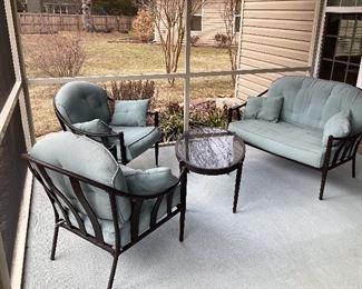 Matching porch furniture 