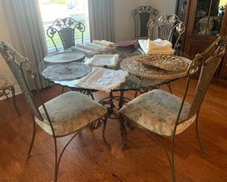 Table and 6 chairs
