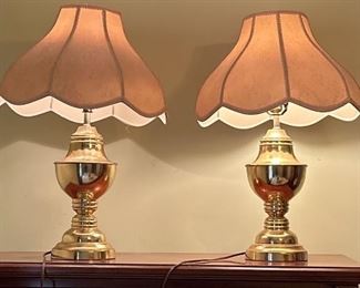 Brass Table Lamps