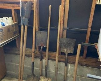 Assortment of Shovels