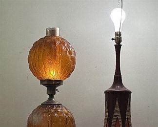 Two Vintage Lamps