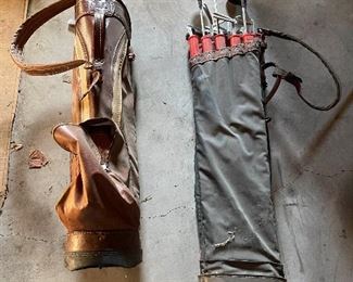 Vintage Golf Clubs and Bags