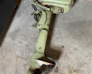 Vintage Aluminium Trolling Motor