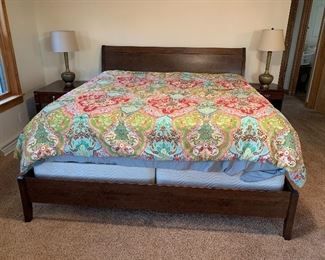 King size bed frame in great condition