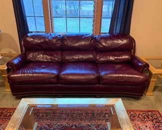 Hancock & Moore leather sofa in excellent condition